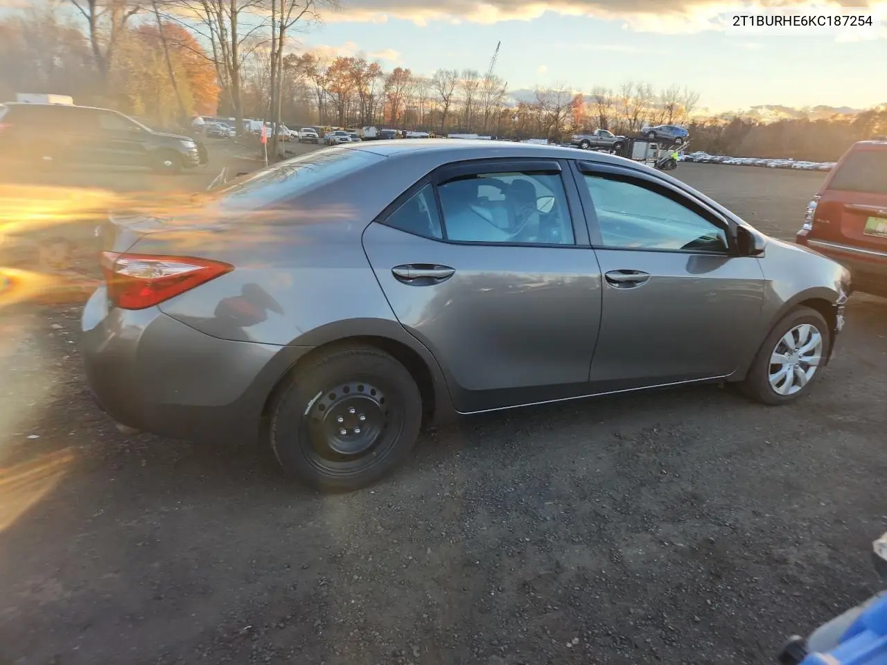 2T1BURHE6KC187254 2019 Toyota Corolla L