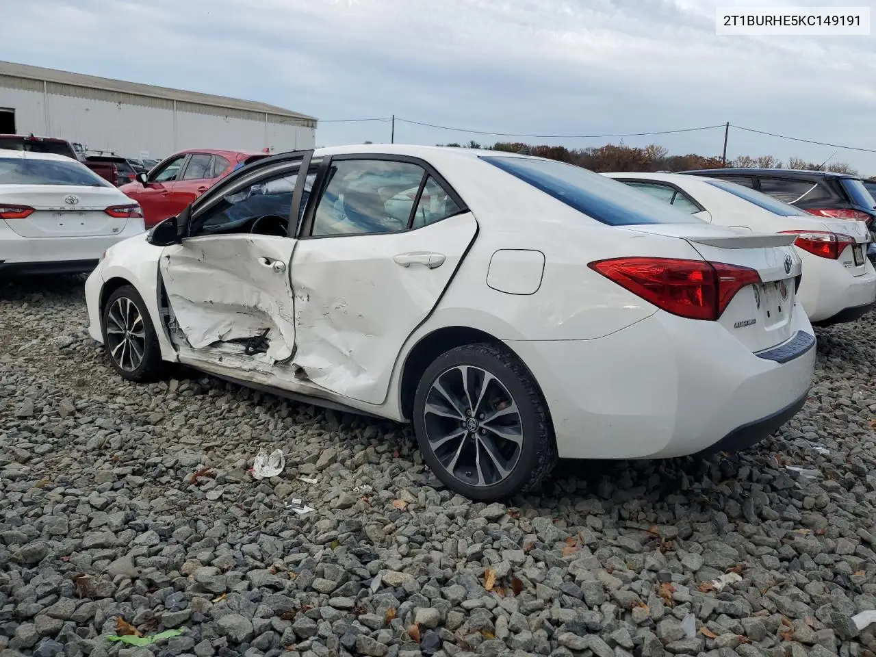 2T1BURHE5KC149191 2019 Toyota Corolla L