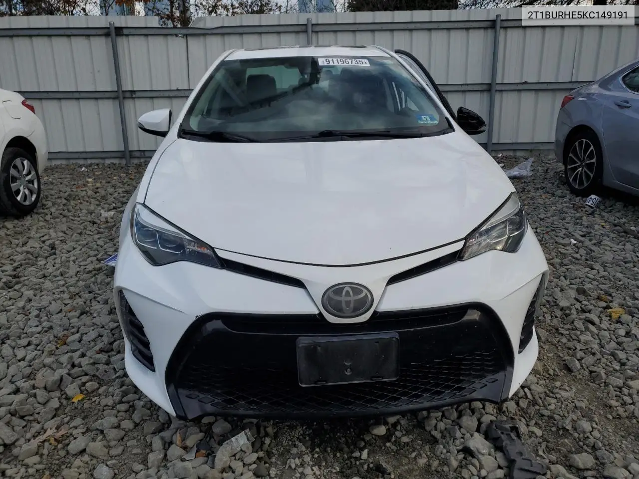 2T1BURHE5KC149191 2019 Toyota Corolla L