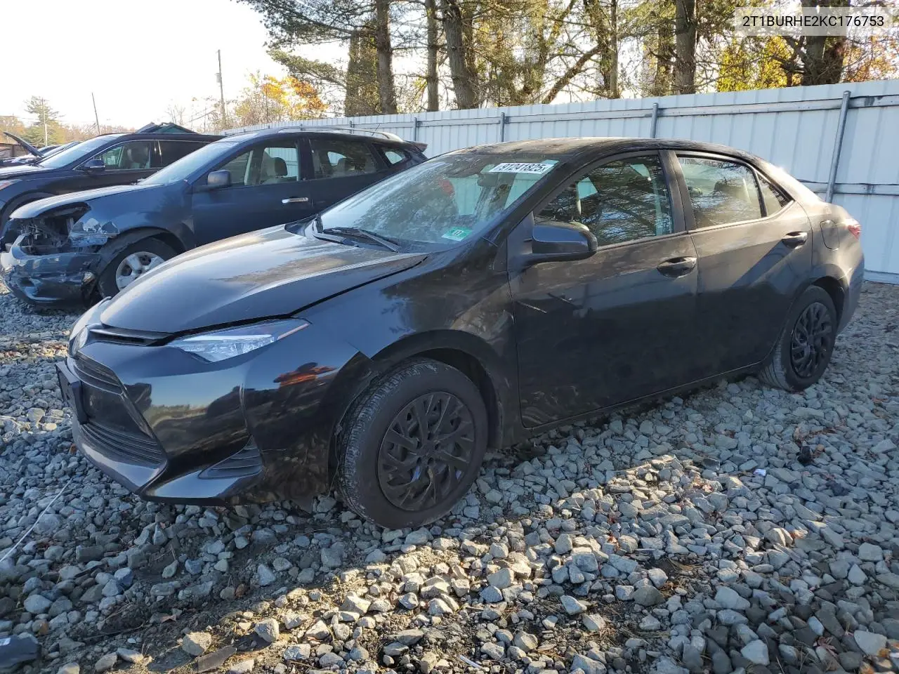 2T1BURHE2KC176753 2019 Toyota Corolla L
