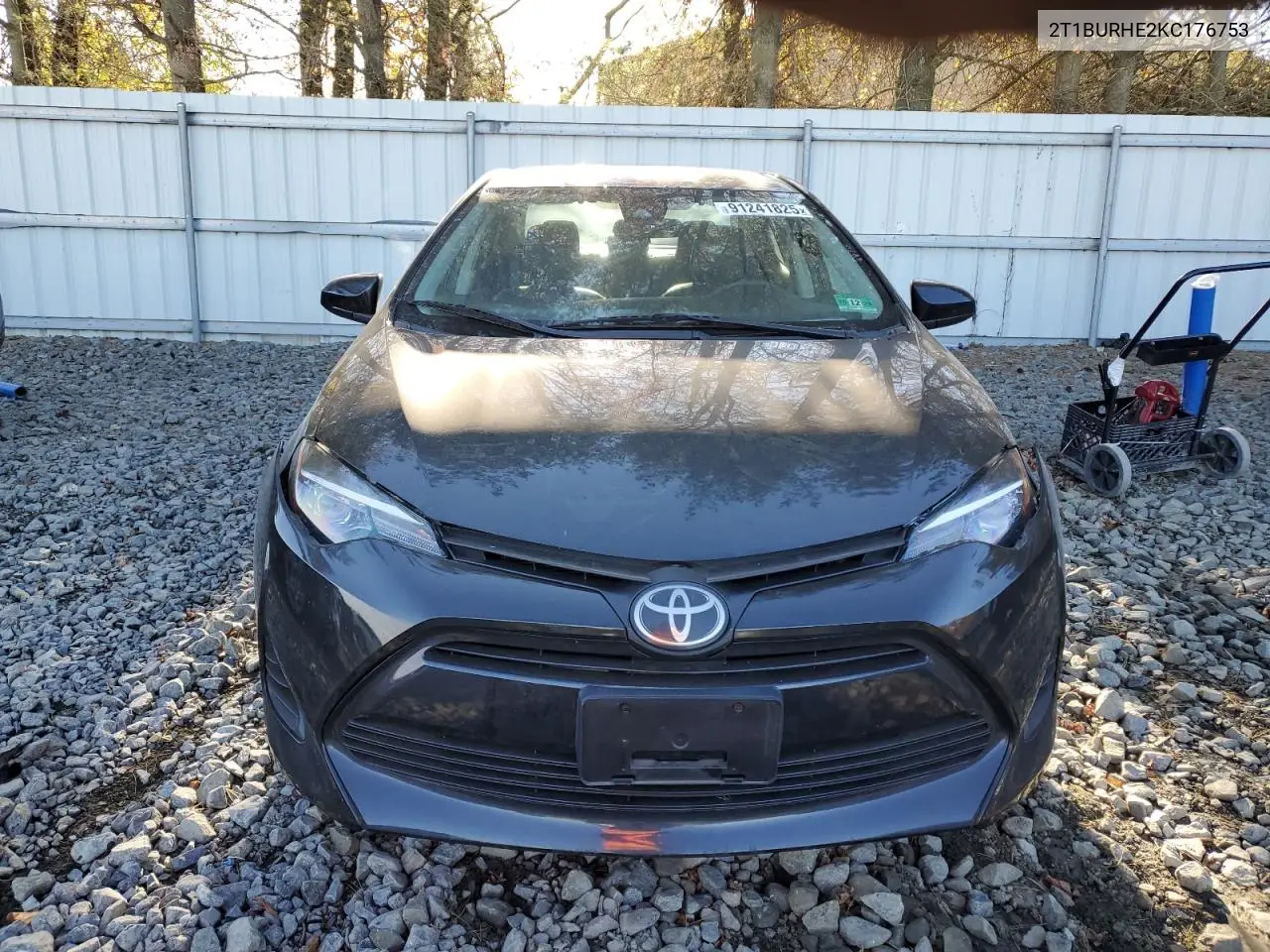 2T1BURHE2KC176753 2019 Toyota Corolla L