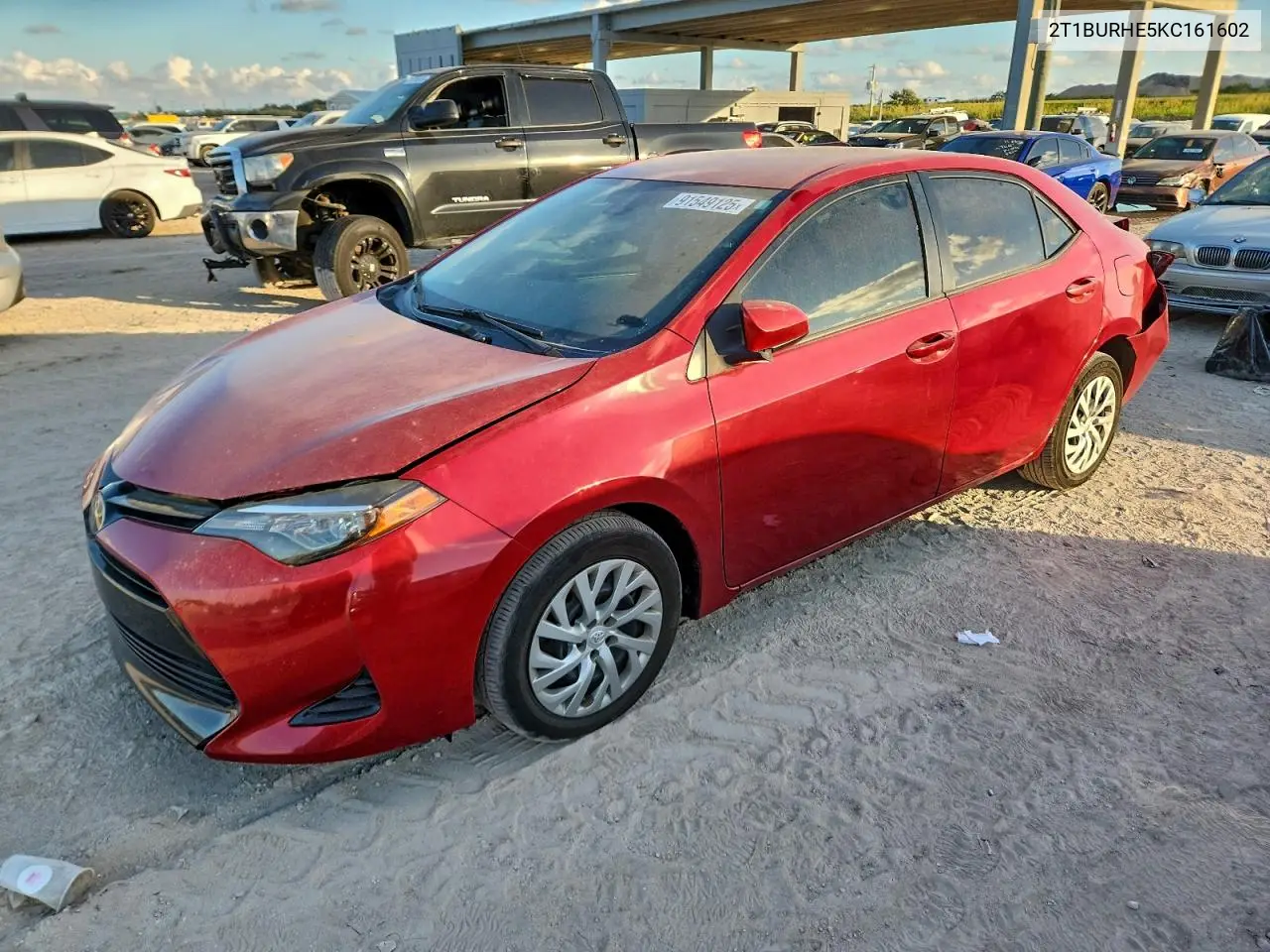 2T1BURHE5KC161602 2019 Toyota Corolla L