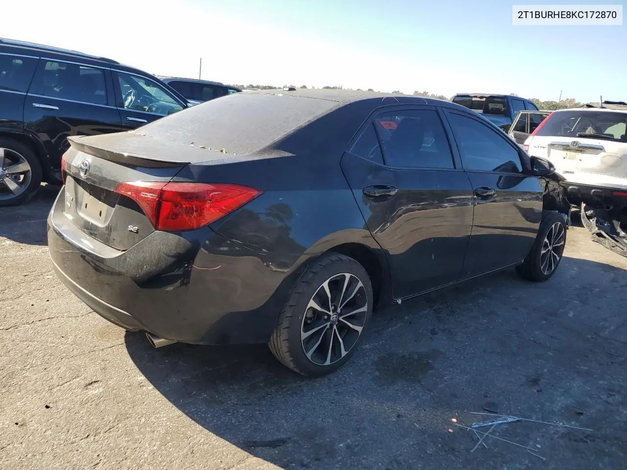 2T1BURHE8KC172870 2019 Toyota Corolla L