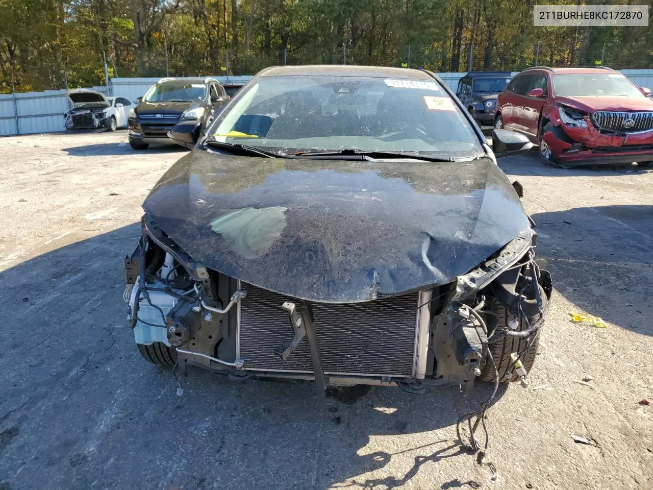 2T1BURHE8KC172870 2019 Toyota Corolla L