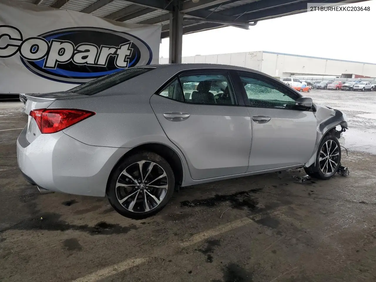 2T1BURHEXKC203648 2019 Toyota Corolla L