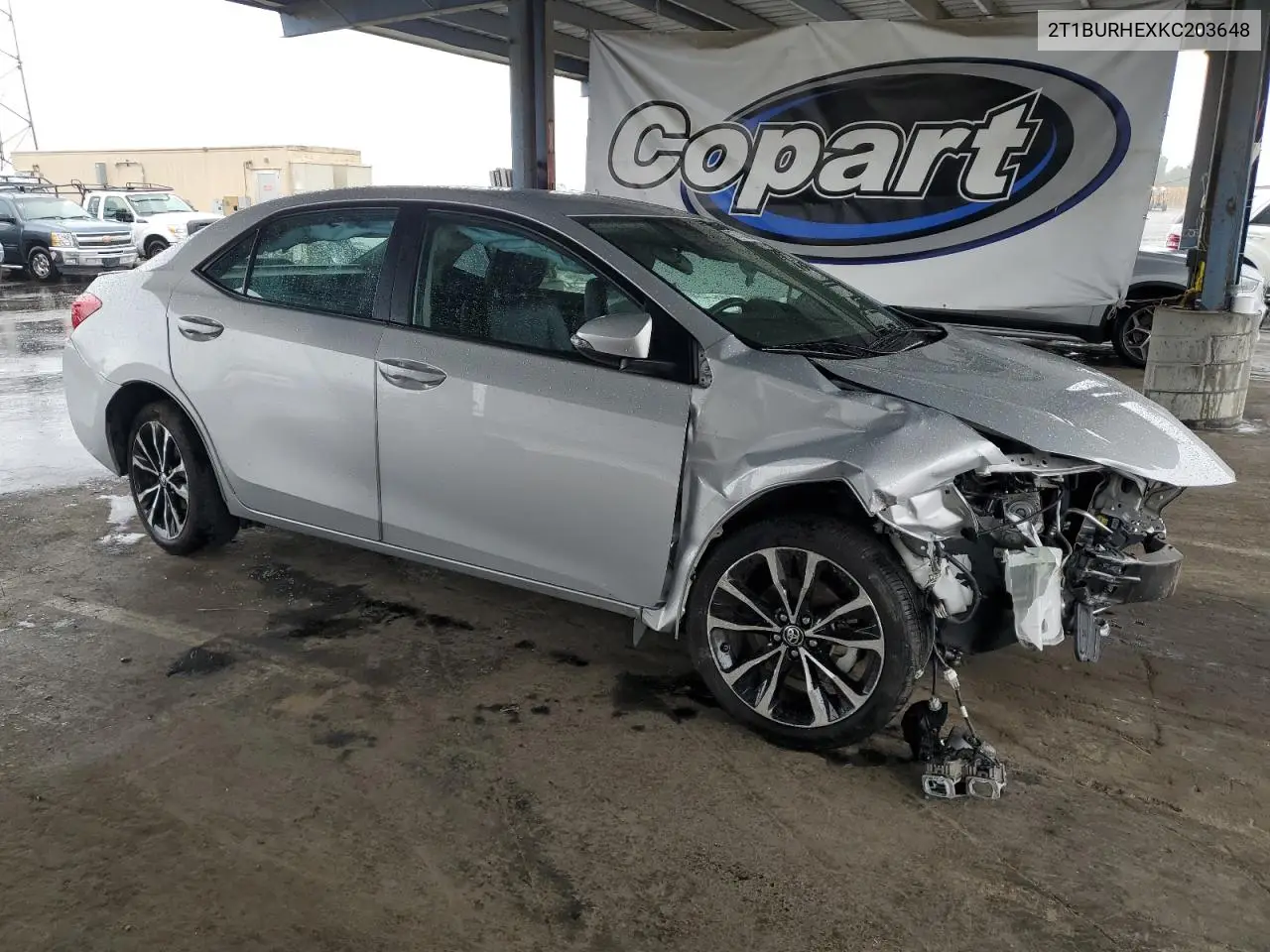 2T1BURHEXKC203648 2019 Toyota Corolla L