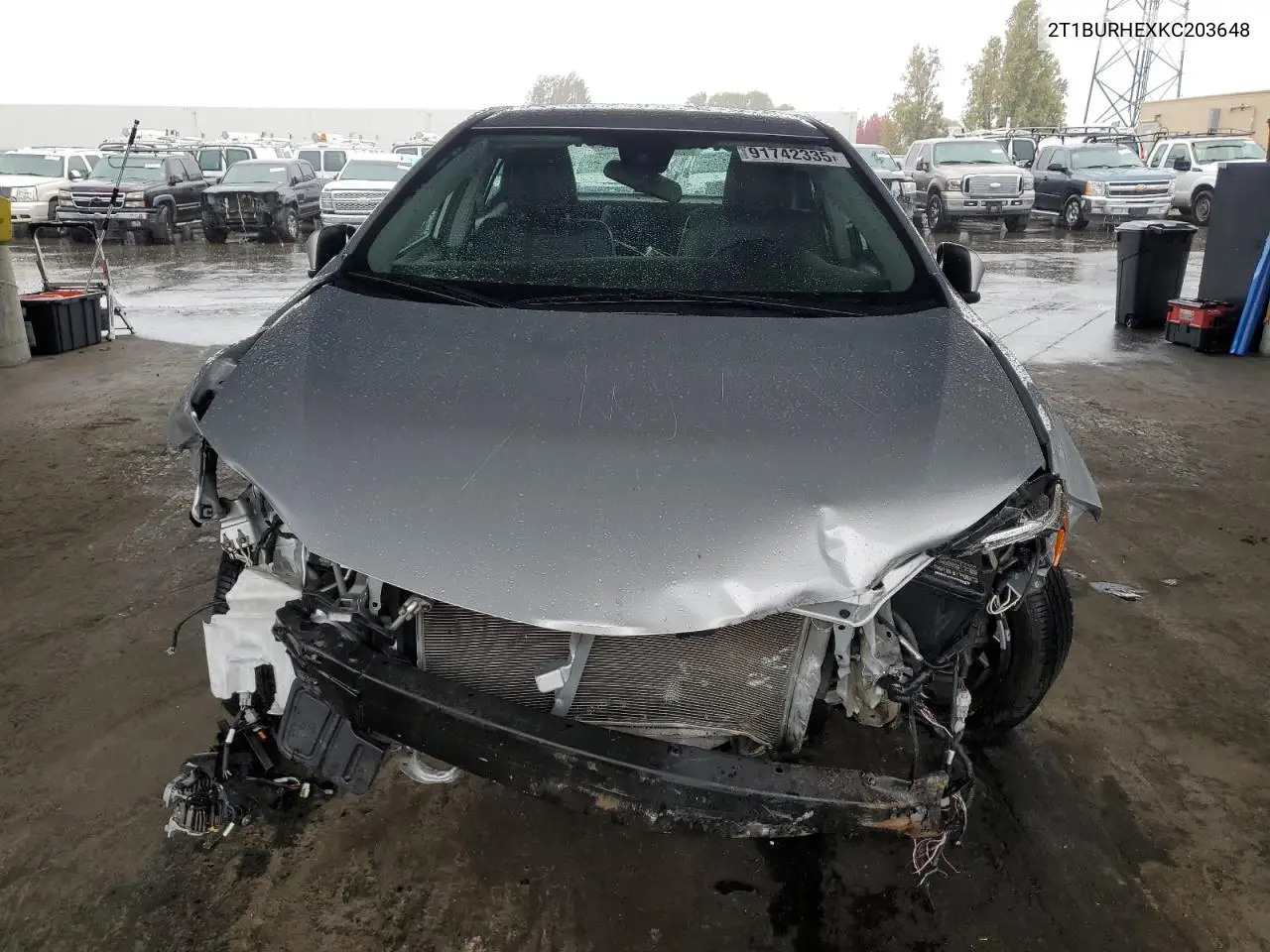 2T1BURHEXKC203648 2019 Toyota Corolla L
