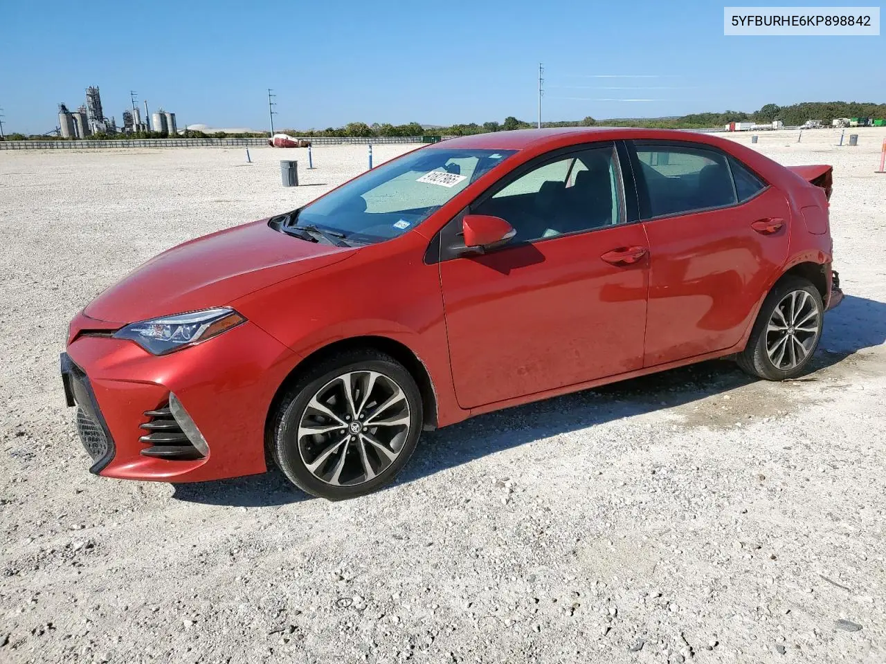 5YFBURHE6KP898842 2019 Toyota Corolla L