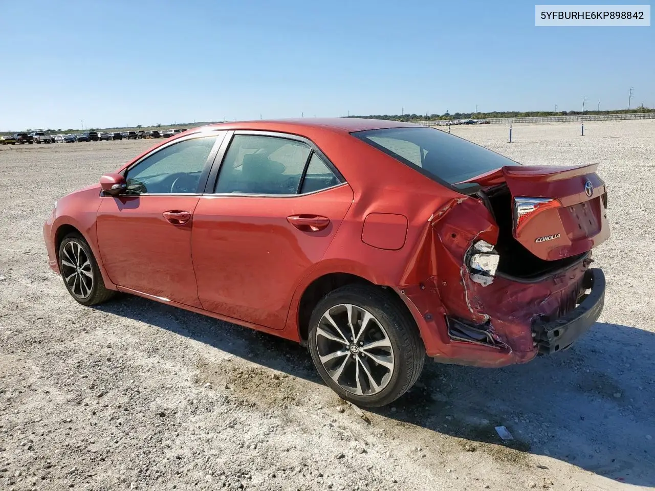 5YFBURHE6KP898842 2019 Toyota Corolla L