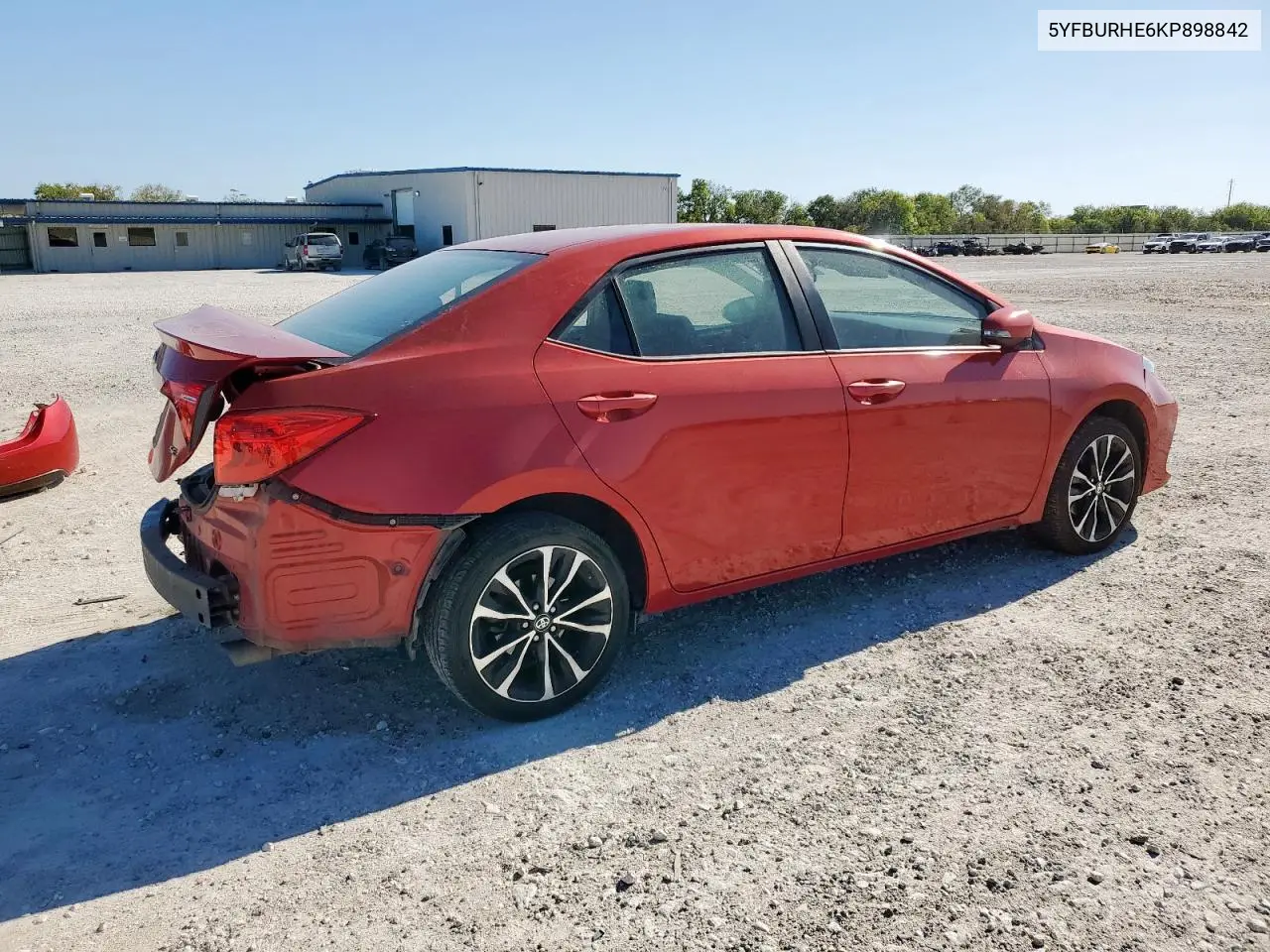 5YFBURHE6KP898842 2019 Toyota Corolla L