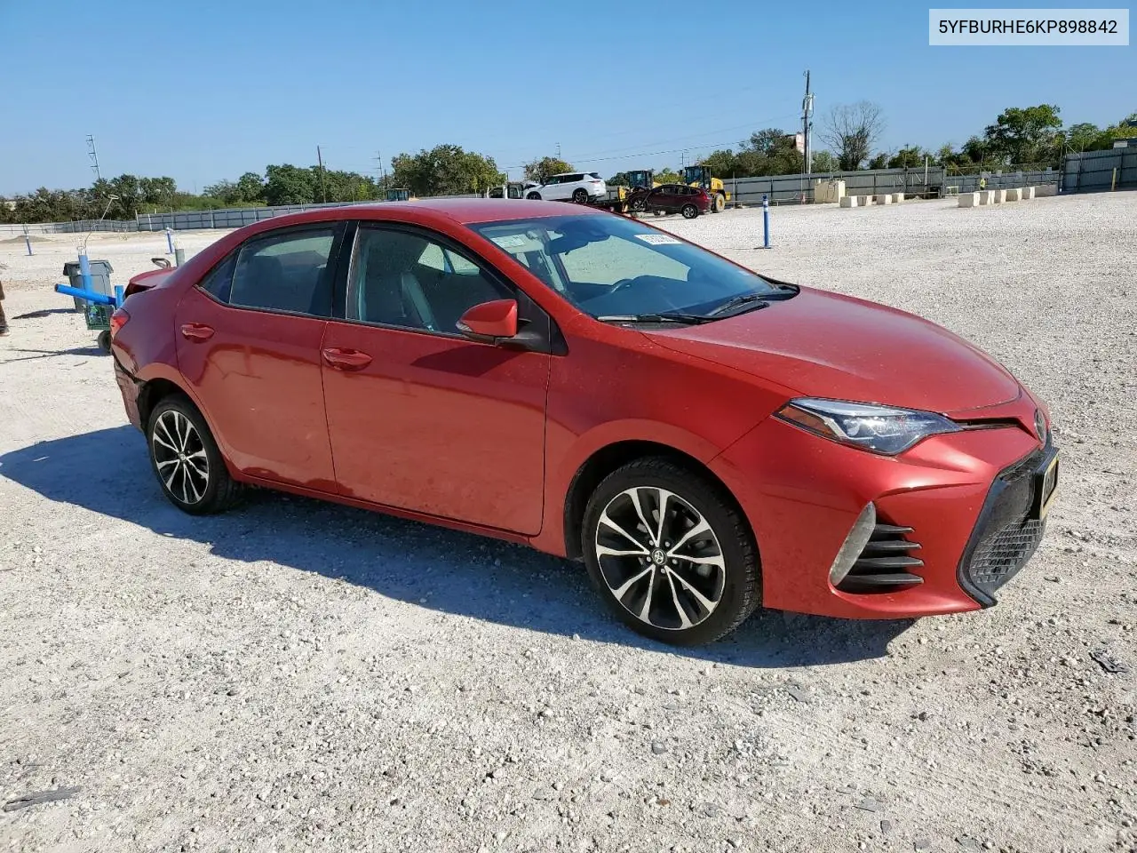 5YFBURHE6KP898842 2019 Toyota Corolla L