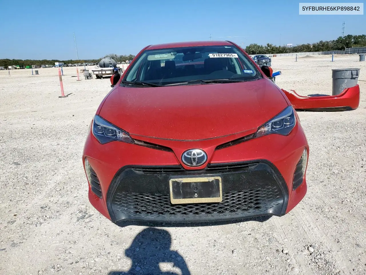5YFBURHE6KP898842 2019 Toyota Corolla L
