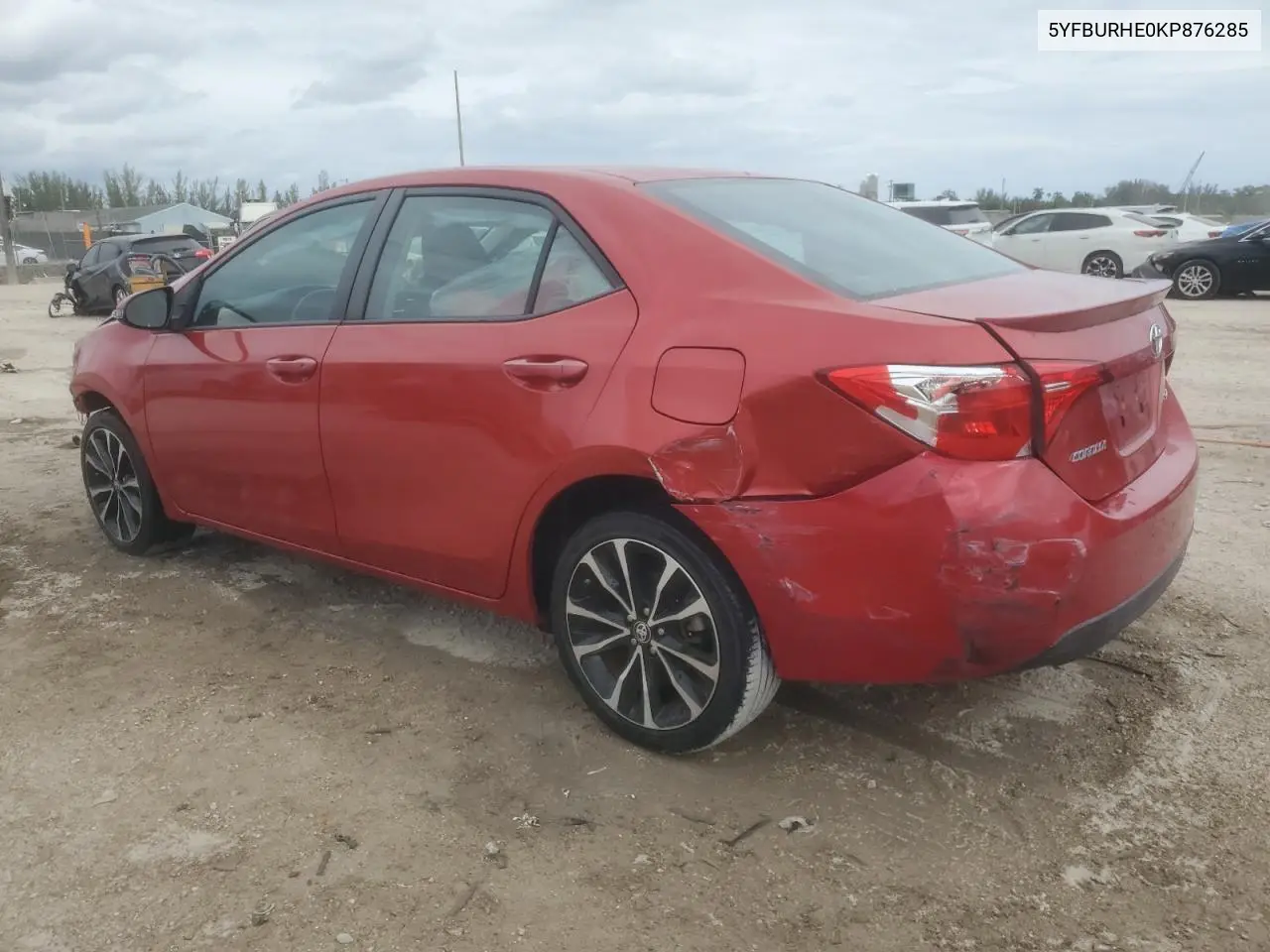 5YFBURHE0KP876285 2019 Toyota Corolla L