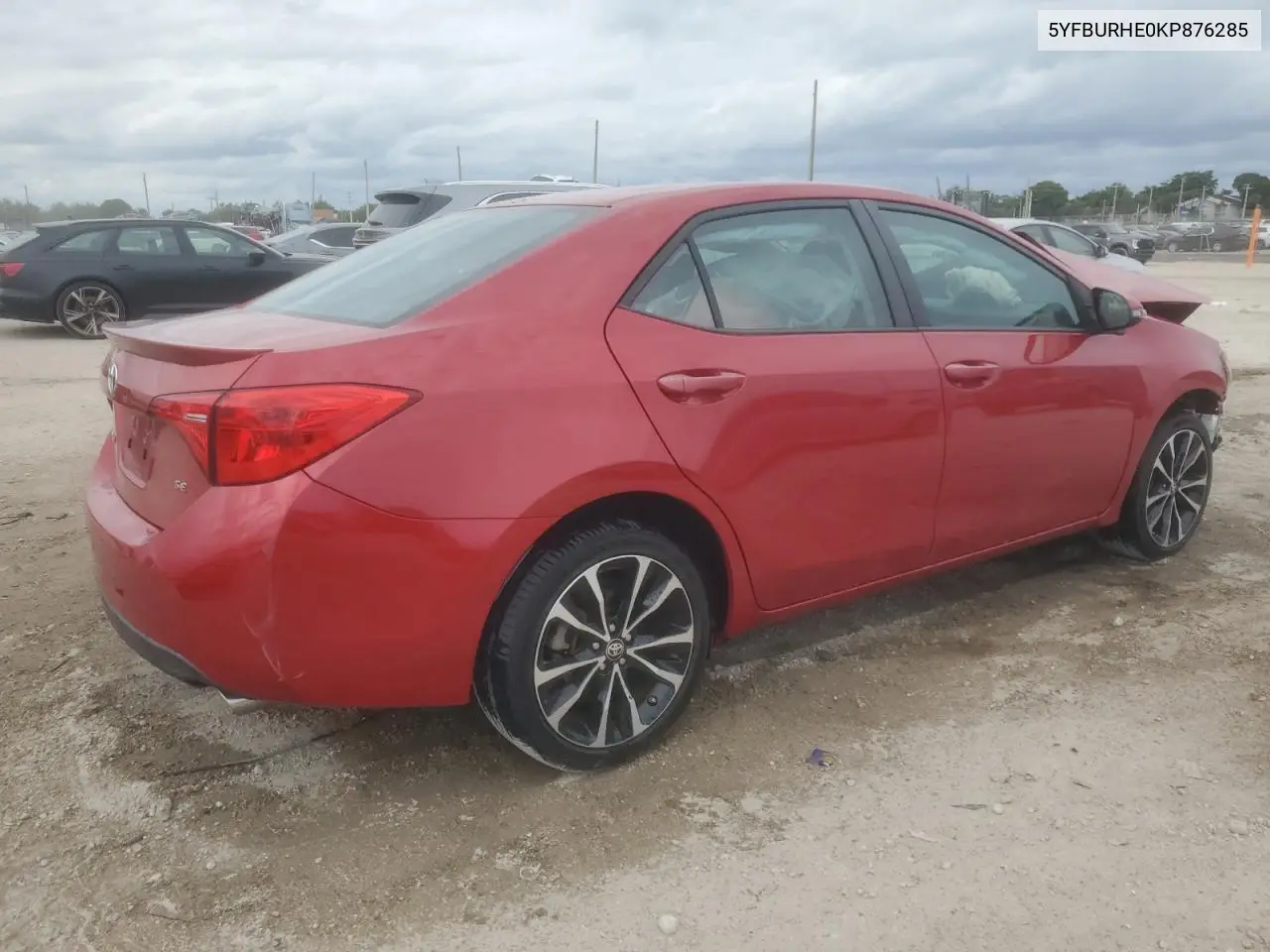 5YFBURHE0KP876285 2019 Toyota Corolla L