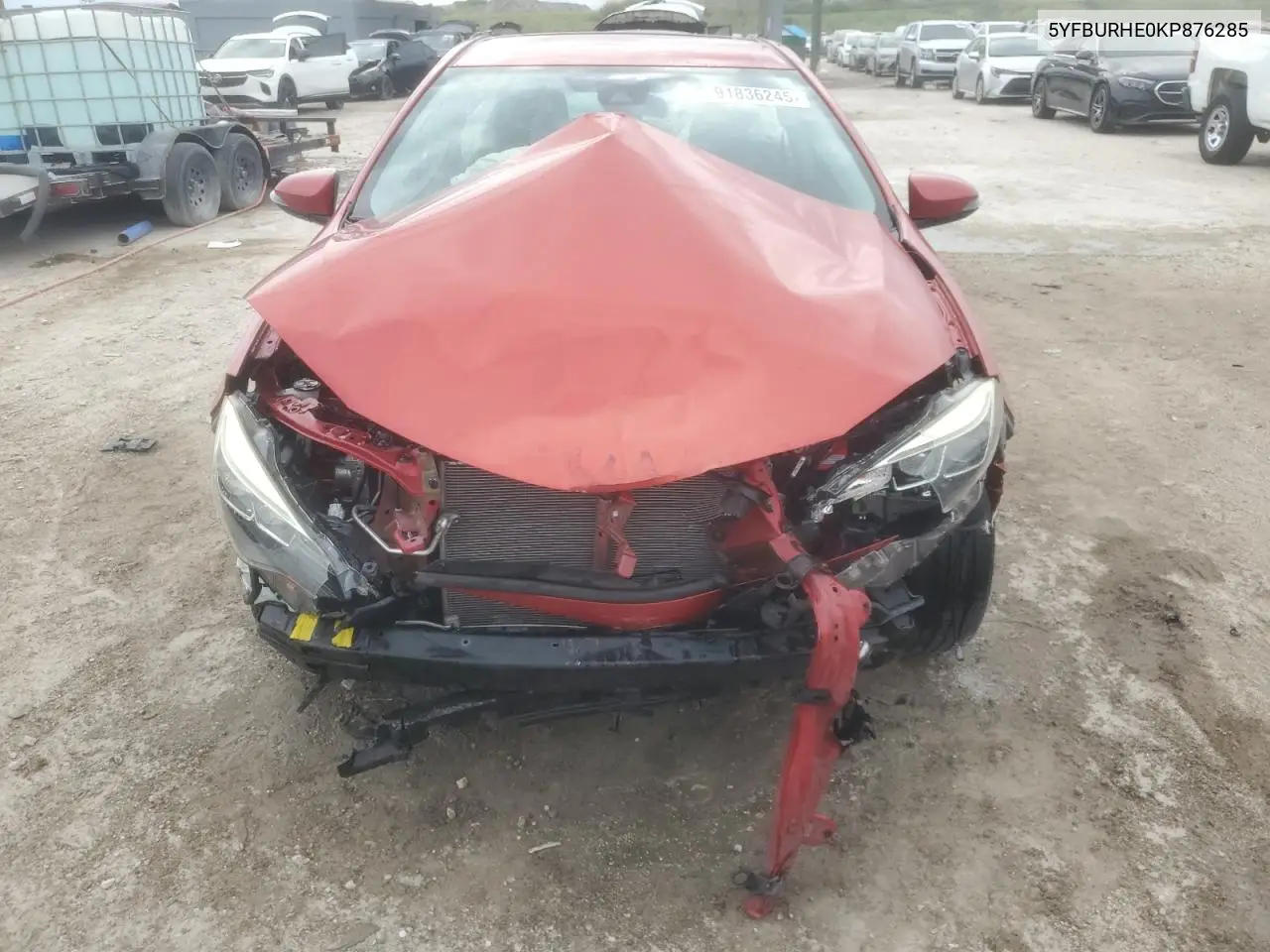 5YFBURHE0KP876285 2019 Toyota Corolla L