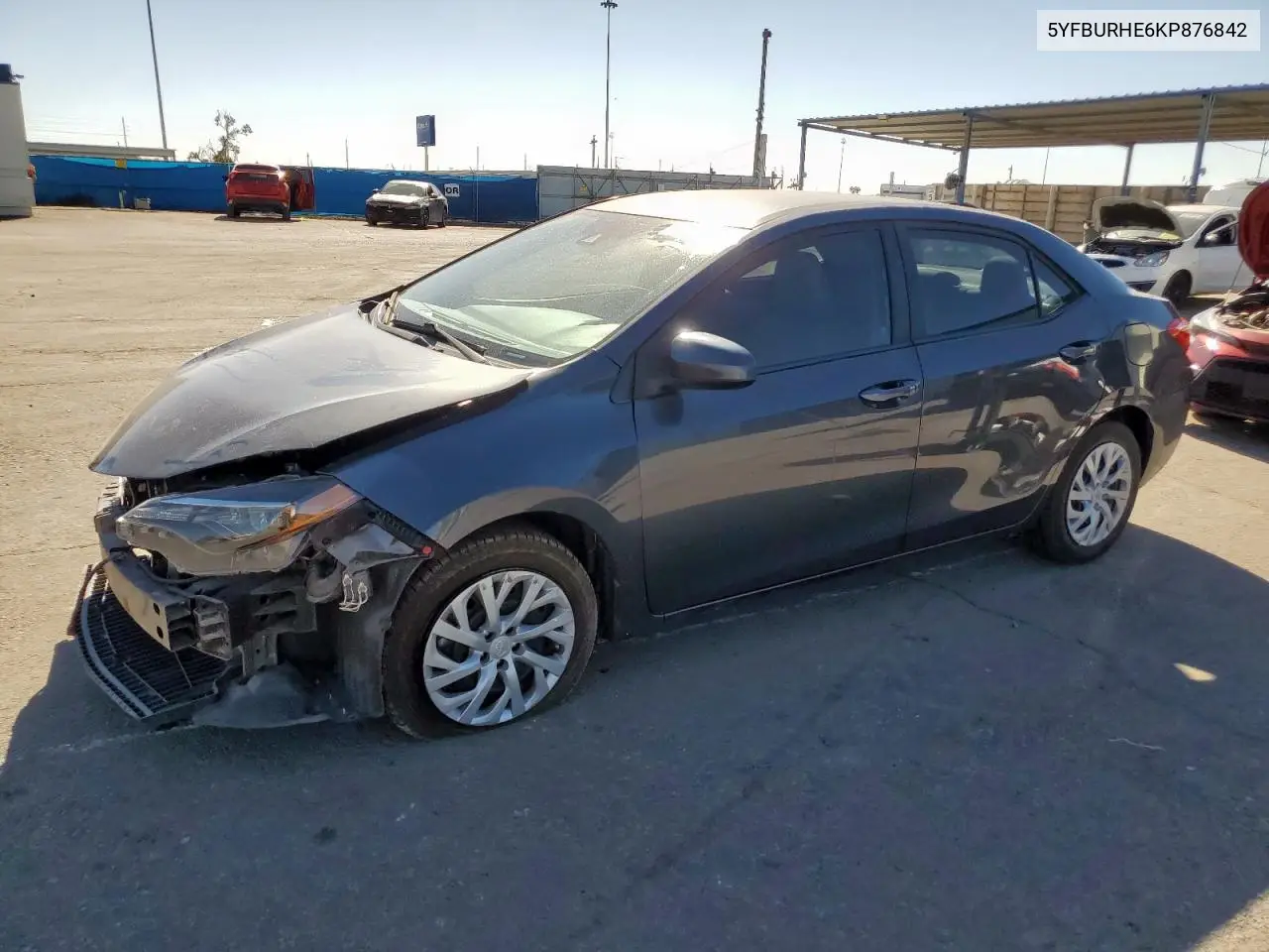 5YFBURHE6KP876842 2019 Toyota Corolla L