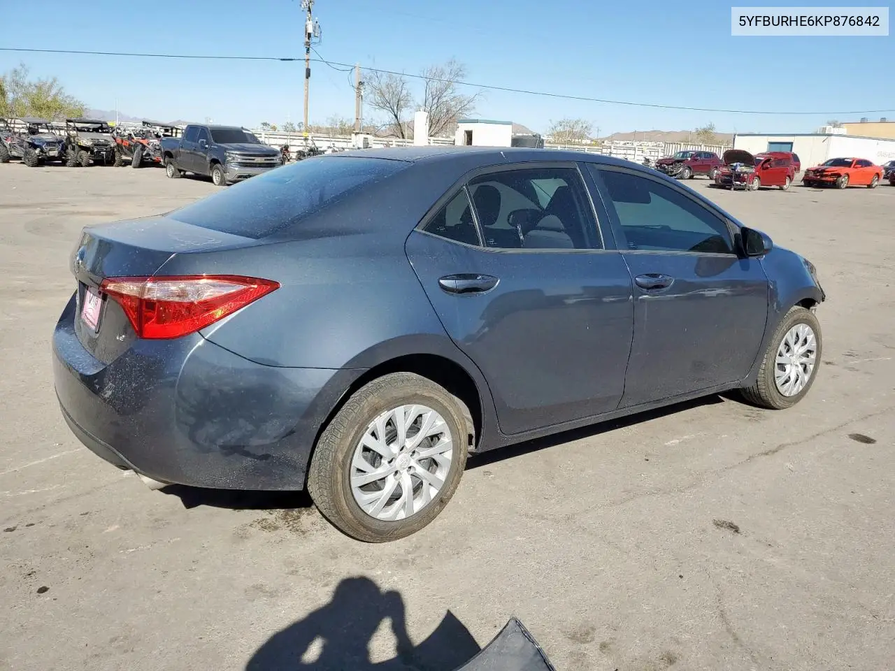 5YFBURHE6KP876842 2019 Toyota Corolla L
