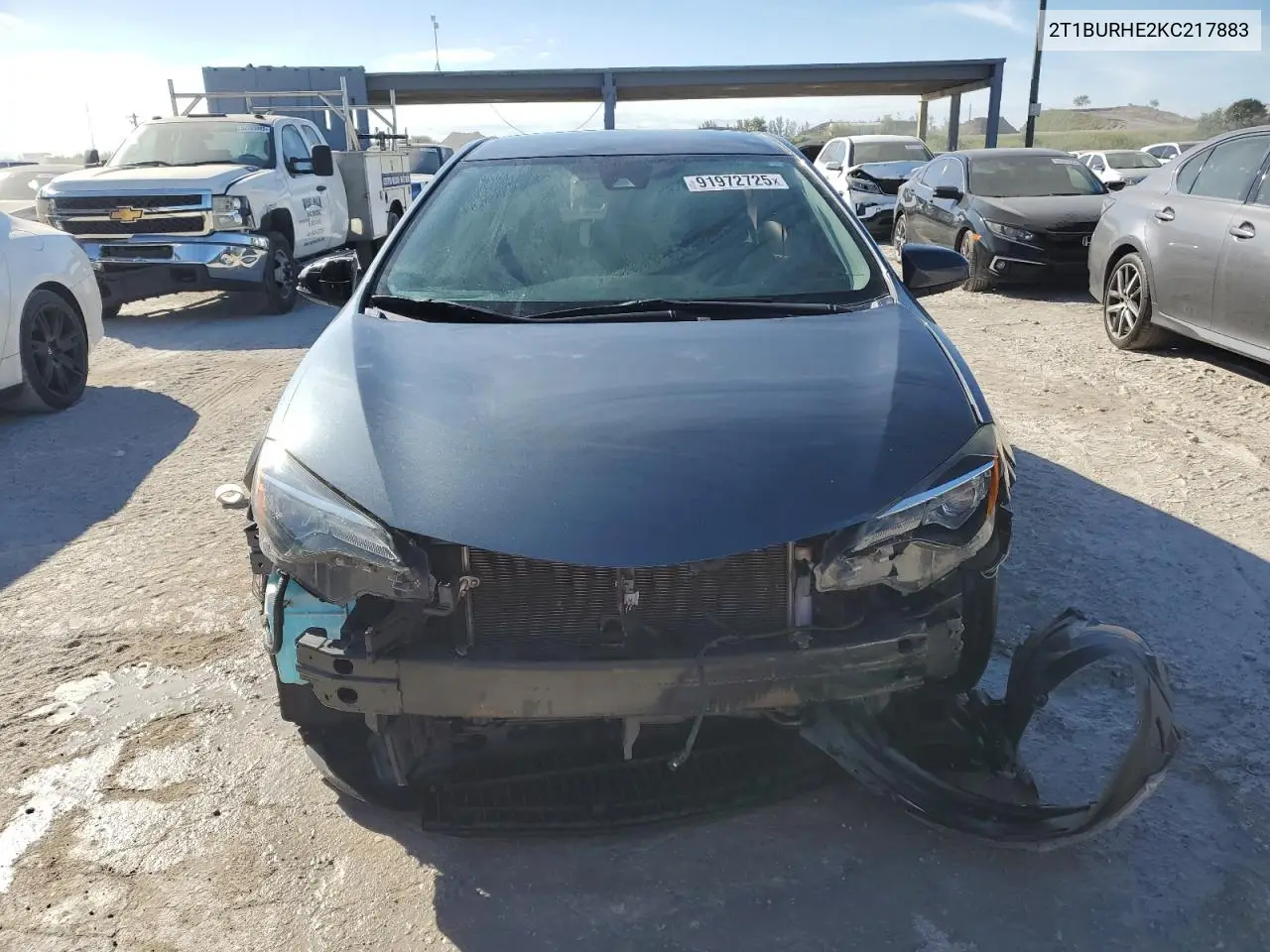 2T1BURHE2KC217883 2019 Toyota Corolla L