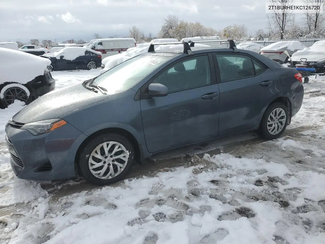 2T1BURHE1KC126720 2019 Toyota Corolla L