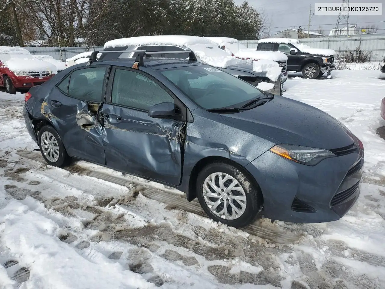 2T1BURHE1KC126720 2019 Toyota Corolla L
