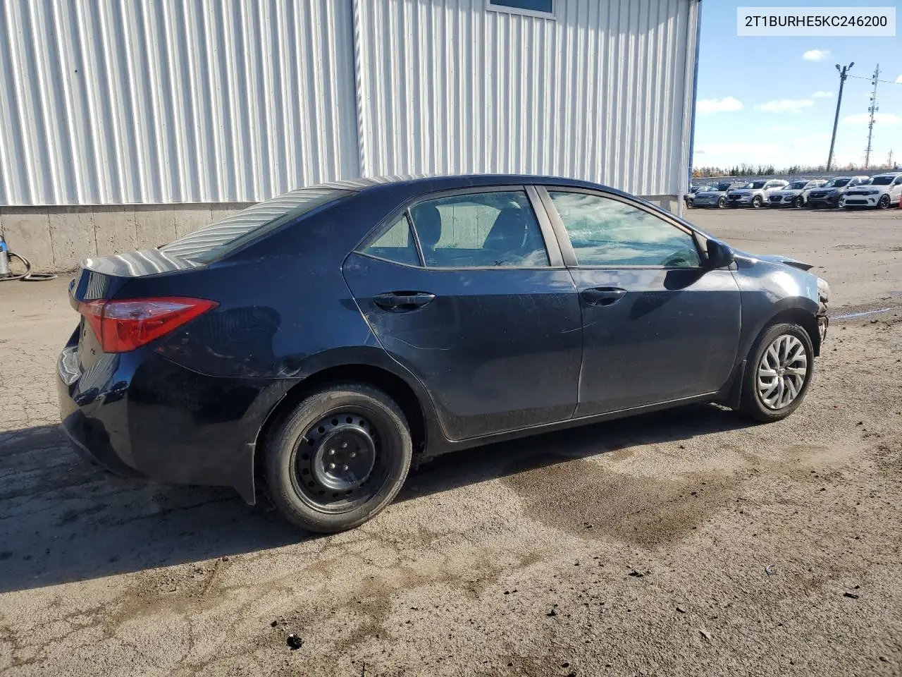 2T1BURHE5KC246200 2019 Toyota Corolla L