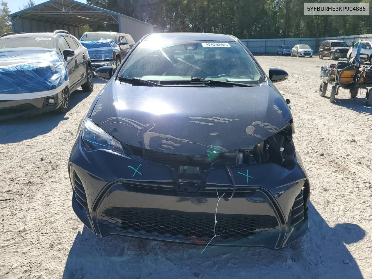 5YFBURHE3KP904886 2019 Toyota Corolla L