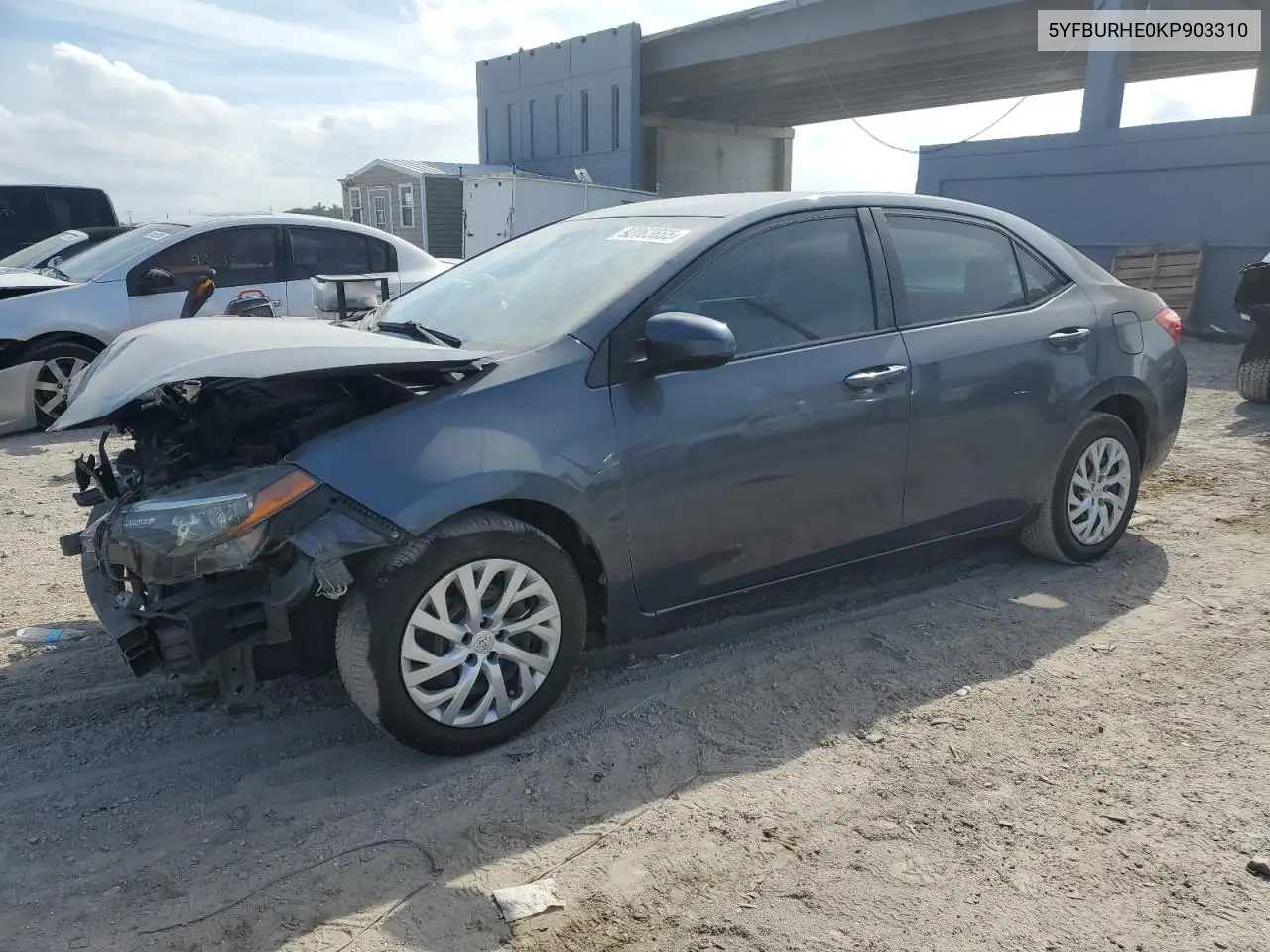 5YFBURHE0KP903310 2019 Toyota Corolla L