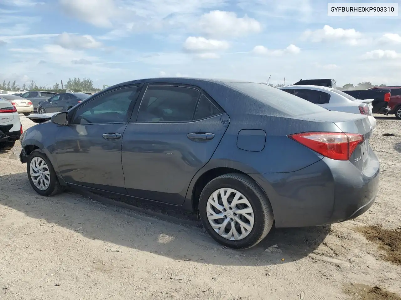 5YFBURHE0KP903310 2019 Toyota Corolla L