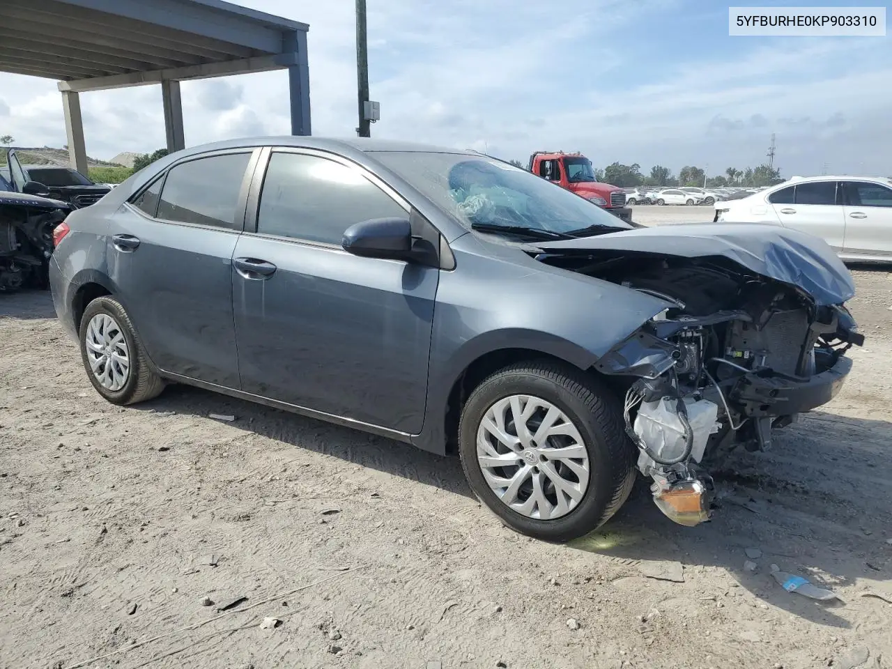 5YFBURHE0KP903310 2019 Toyota Corolla L