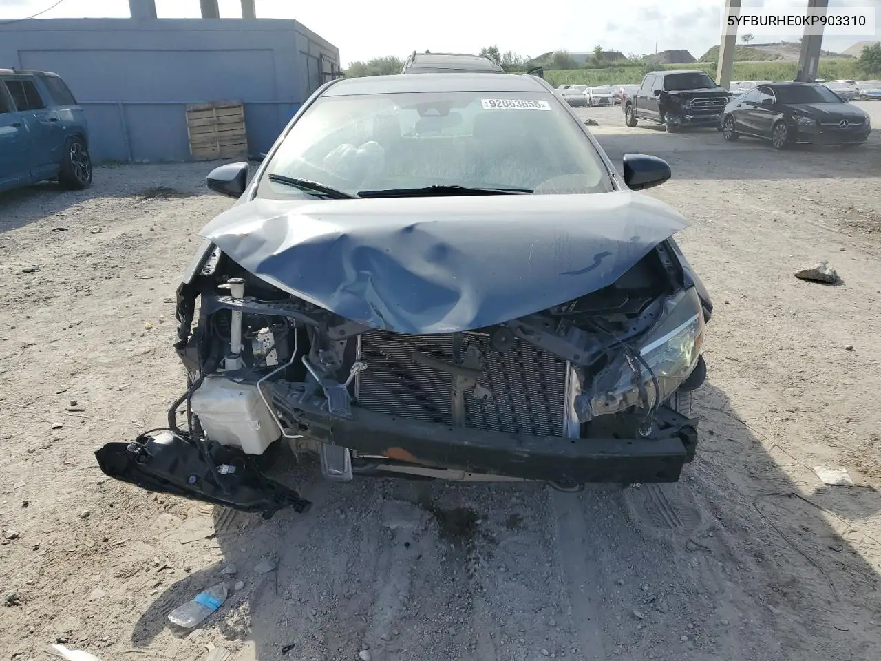 5YFBURHE0KP903310 2019 Toyota Corolla L