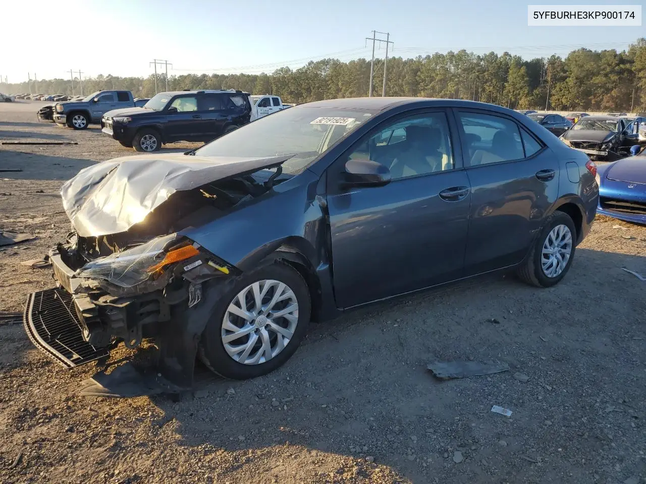 5YFBURHE3KP900174 2019 Toyota Corolla L
