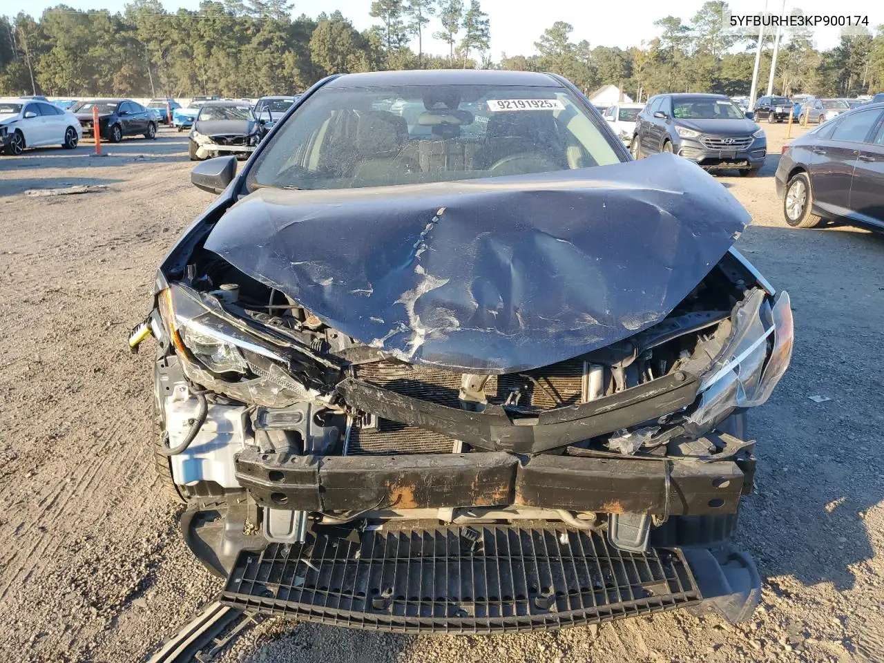 5YFBURHE3KP900174 2019 Toyota Corolla L