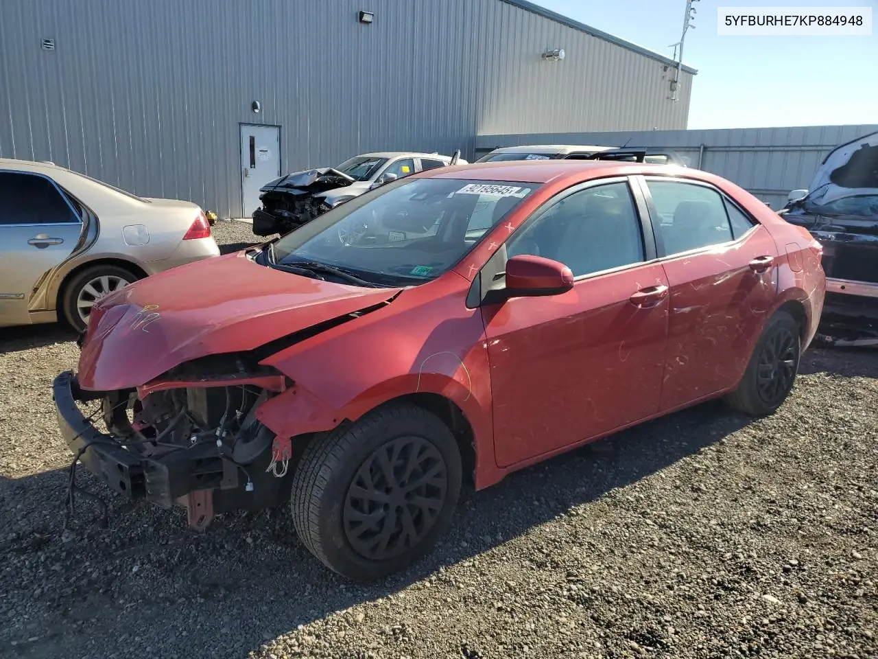 5YFBURHE7KP884948 2019 Toyota Corolla L