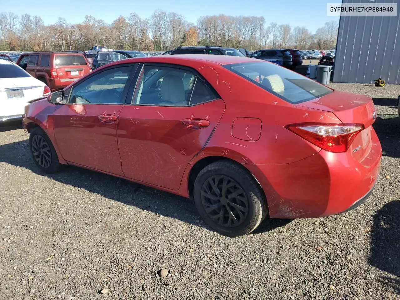 5YFBURHE7KP884948 2019 Toyota Corolla L