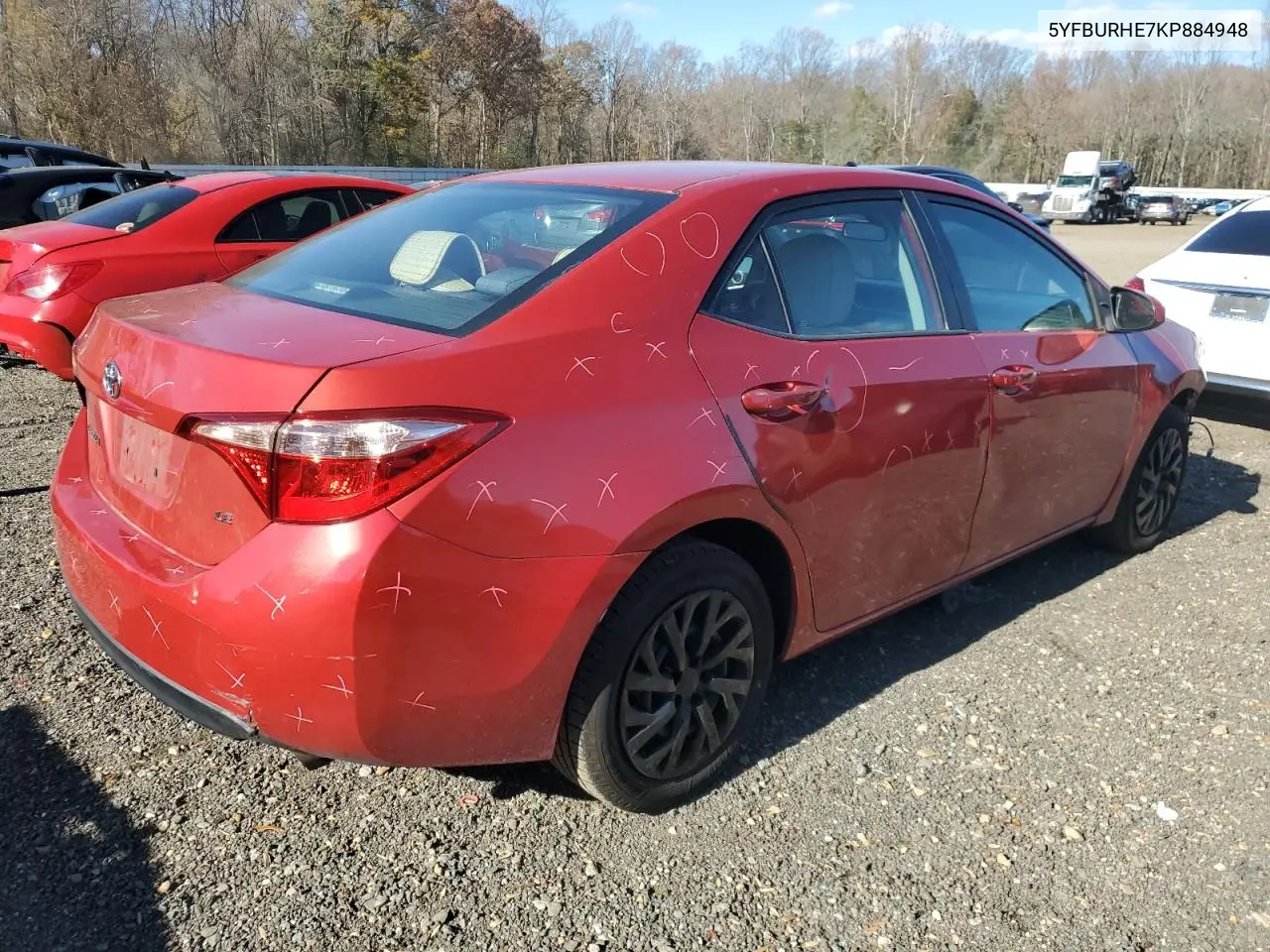 5YFBURHE7KP884948 2019 Toyota Corolla L
