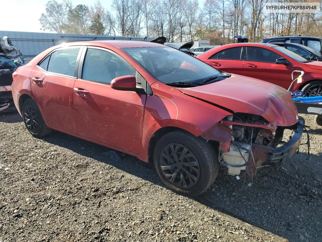 5YFBURHE7KP884948 2019 Toyota Corolla L