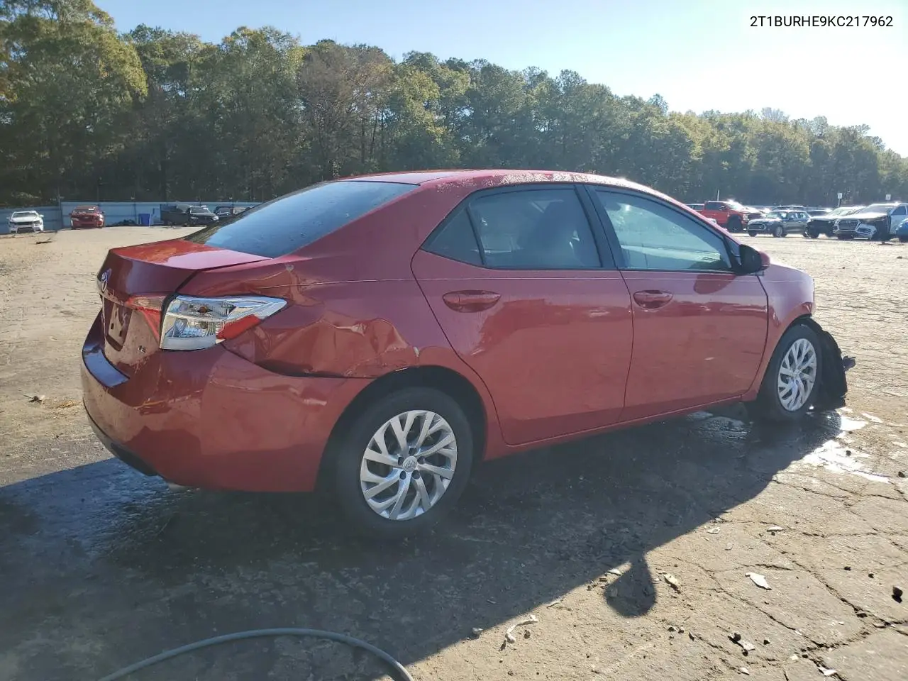 2T1BURHE9KC217962 2019 Toyota Corolla L