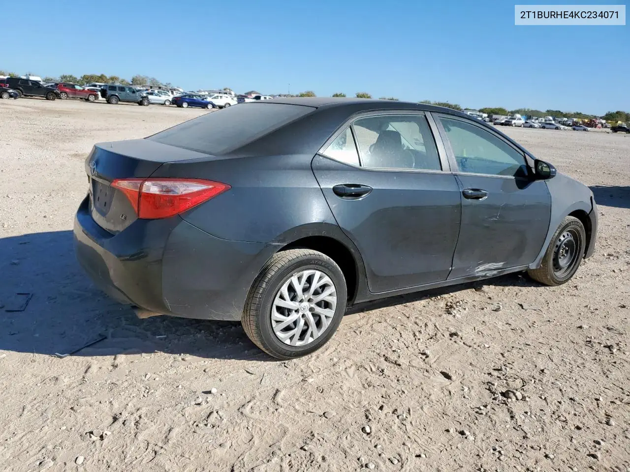 2T1BURHE4KC234071 2019 Toyota Corolla L