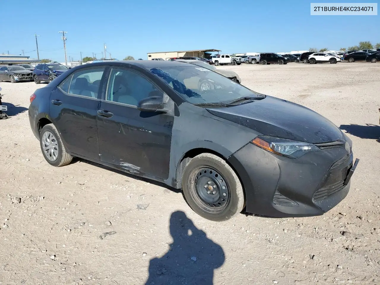 2T1BURHE4KC234071 2019 Toyota Corolla L