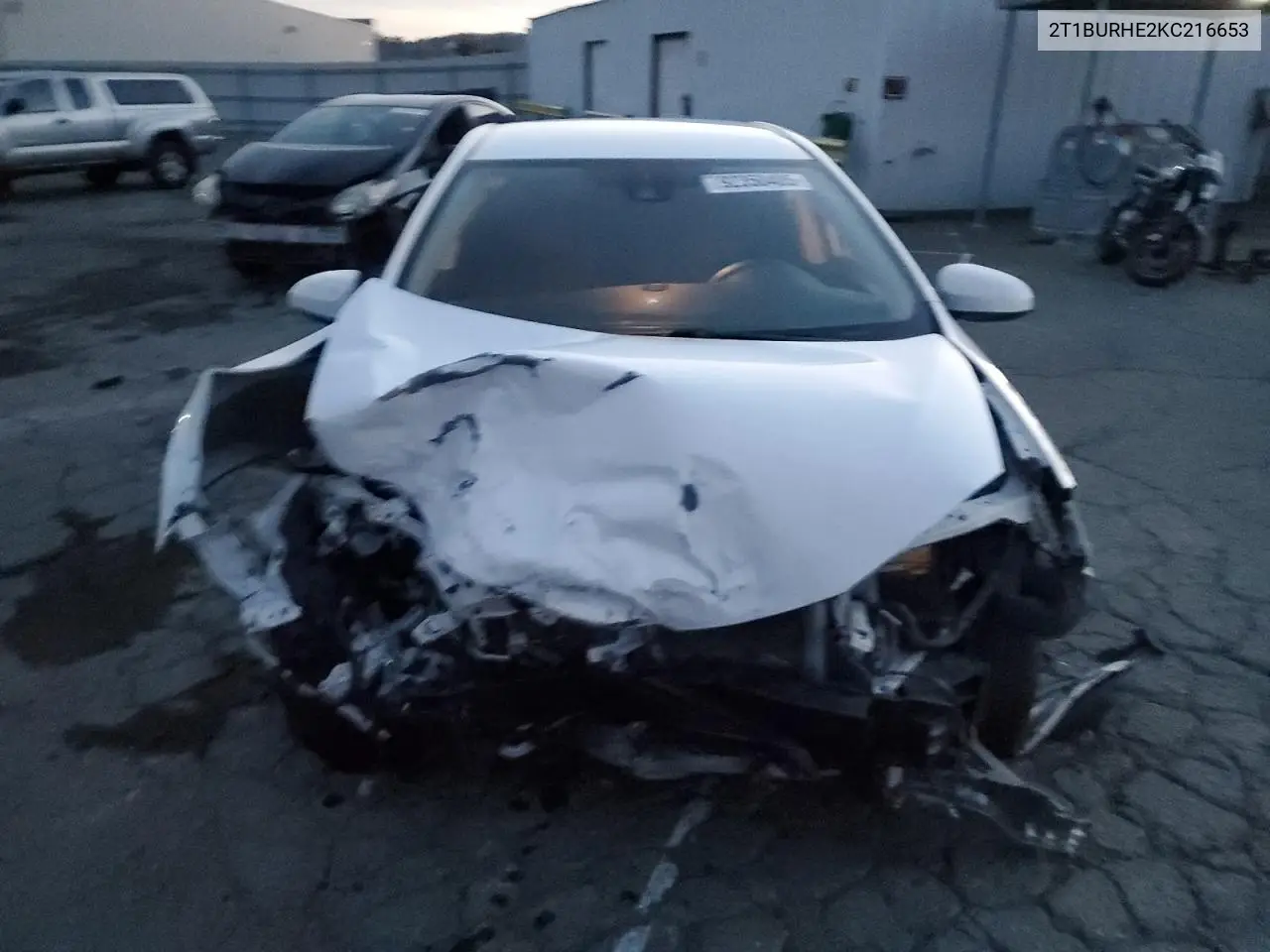 2T1BURHE2KC216653 2019 Toyota Corolla L
