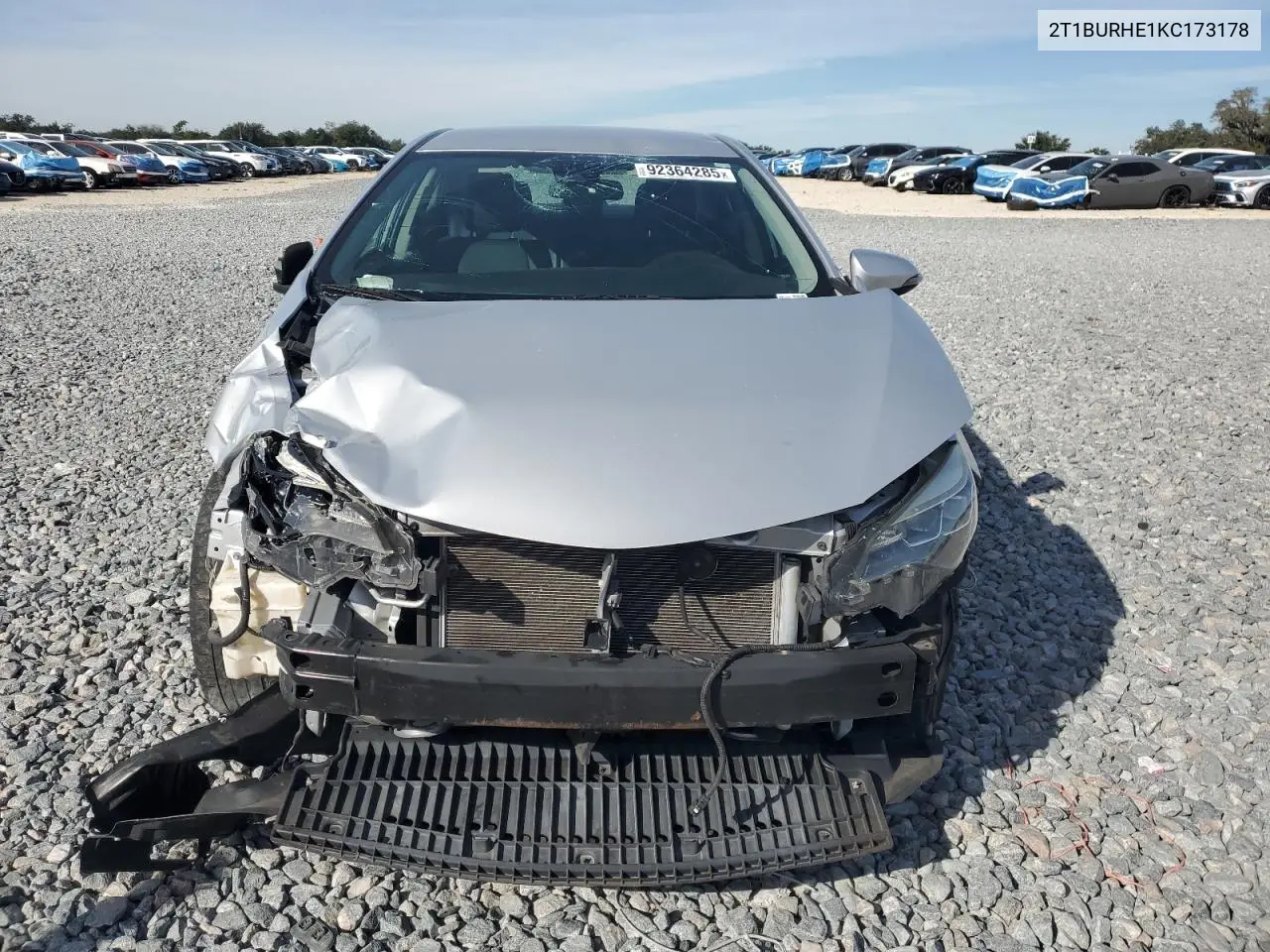 2T1BURHE1KC173178 2019 Toyota Corolla L