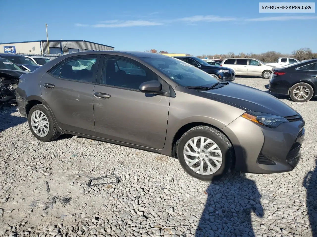 5YFBURHE2KP890589 2019 Toyota Corolla L