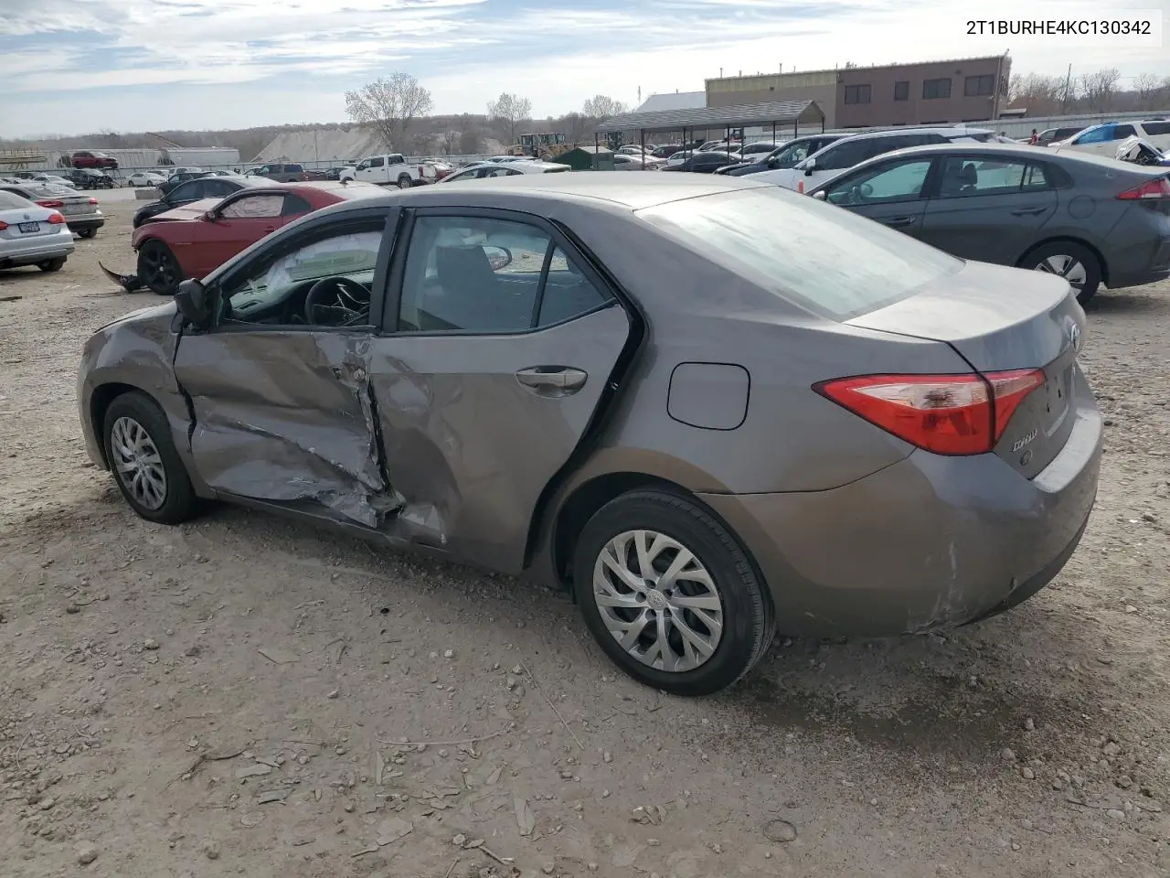 2T1BURHE4KC130342 2019 Toyota Corolla L