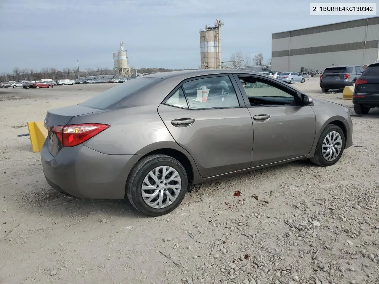 2T1BURHE4KC130342 2019 Toyota Corolla L