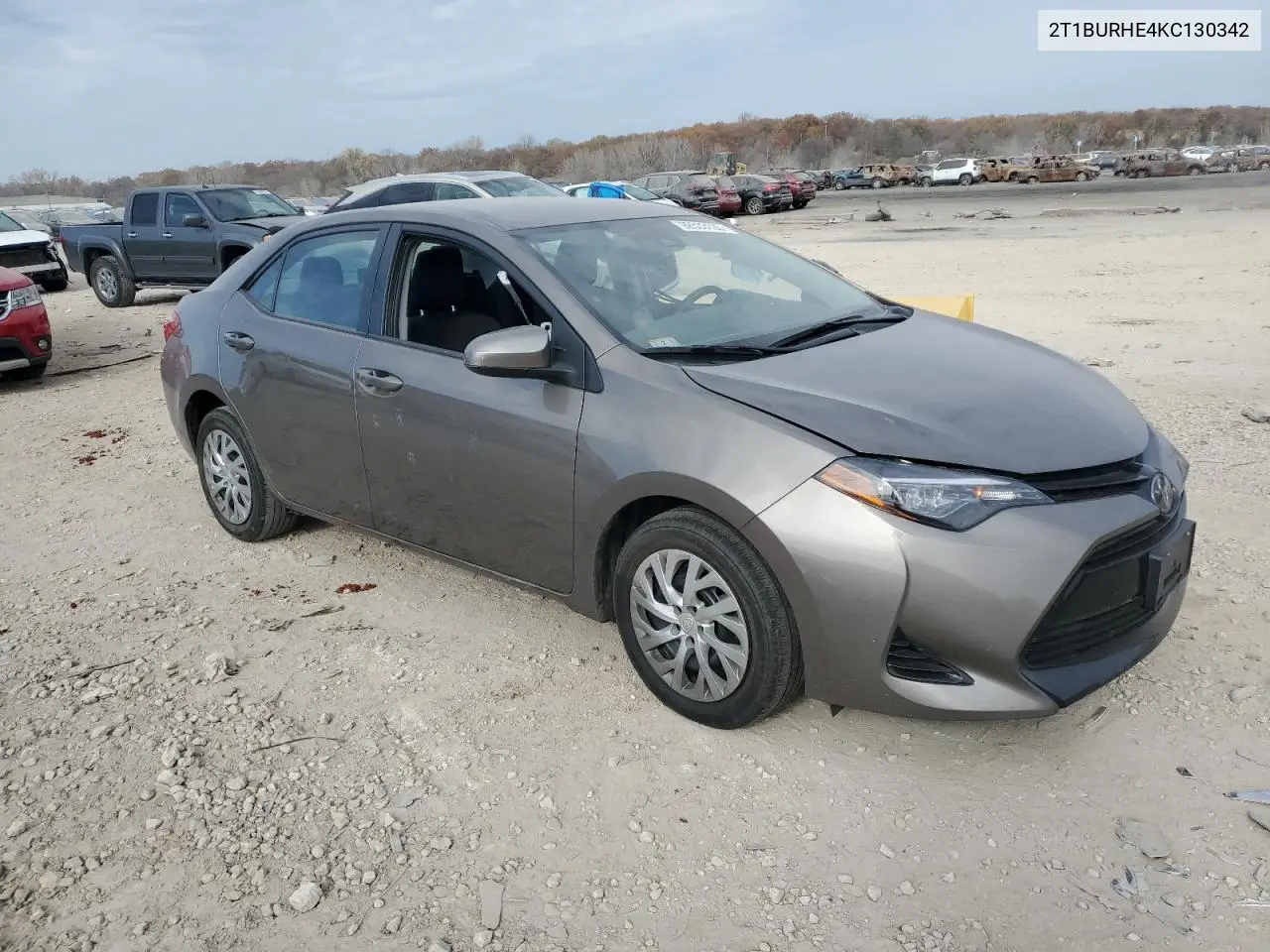2T1BURHE4KC130342 2019 Toyota Corolla L
