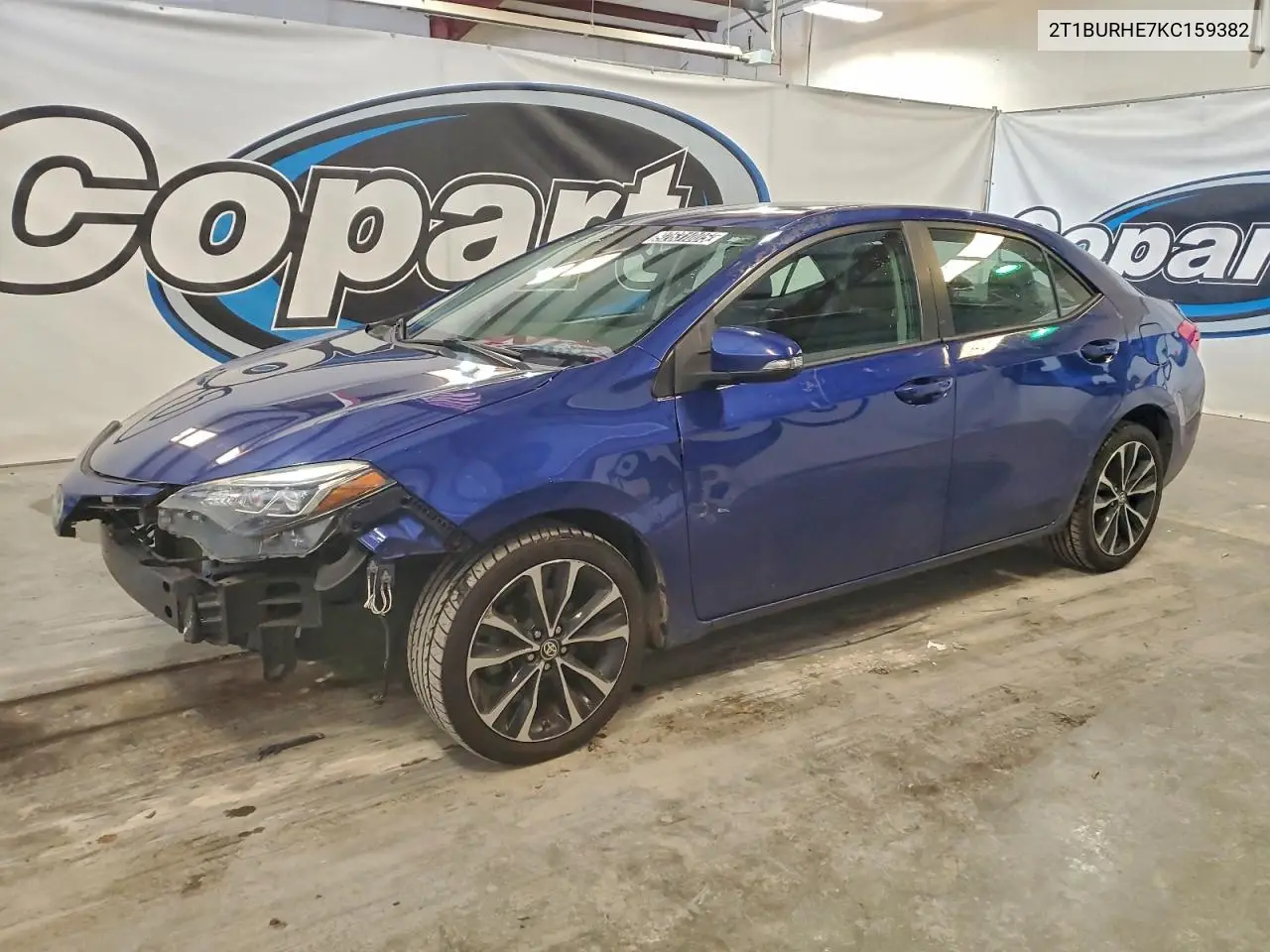 2T1BURHE7KC159382 2019 Toyota Corolla L