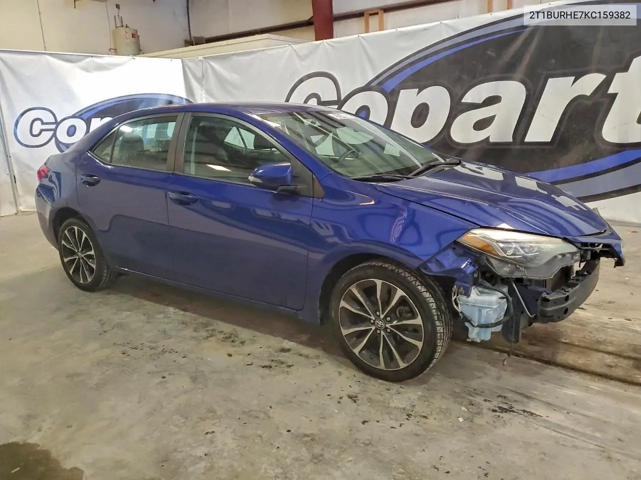 2T1BURHE7KC159382 2019 Toyota Corolla L