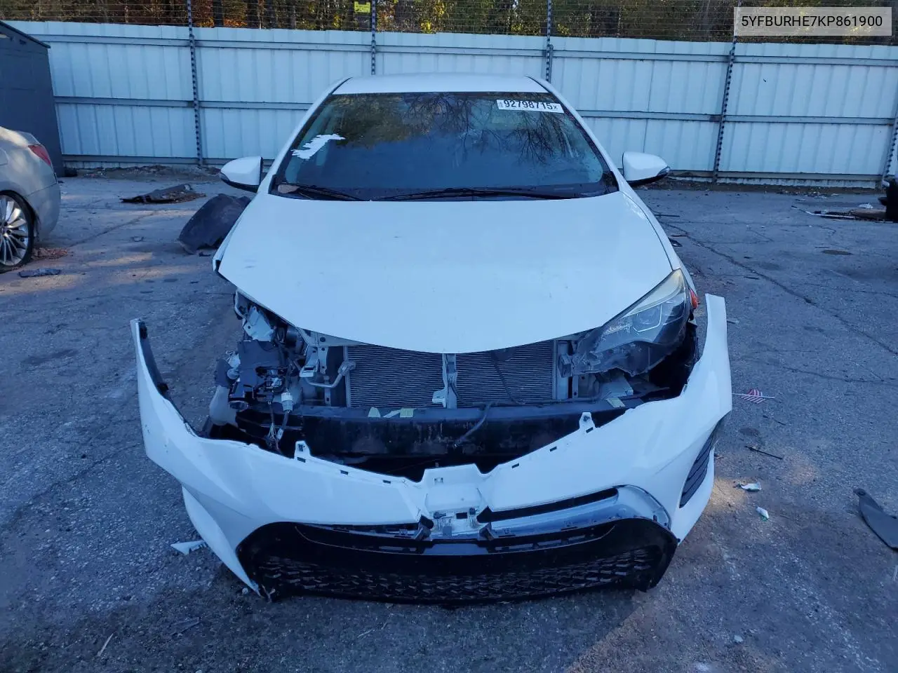 5YFBURHE7KP861900 2019 Toyota Corolla L