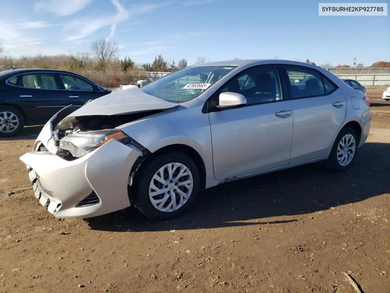 5YFBURHE2KP927785 2019 Toyota Corolla L