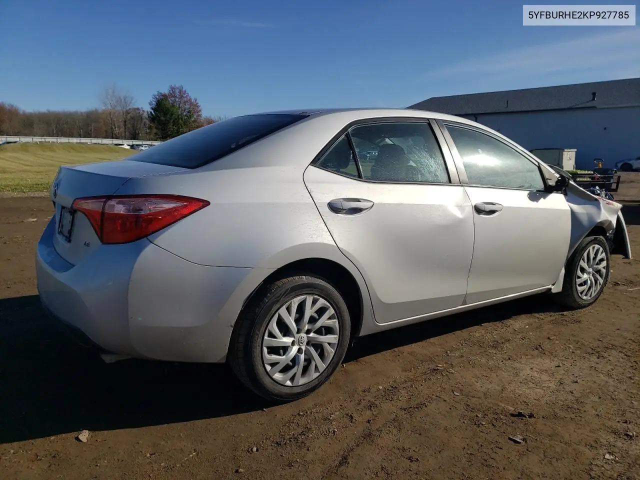 5YFBURHE2KP927785 2019 Toyota Corolla L